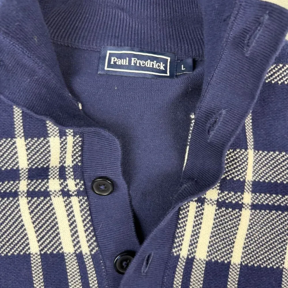 Unbranded Men's Navy and Blue Jumper